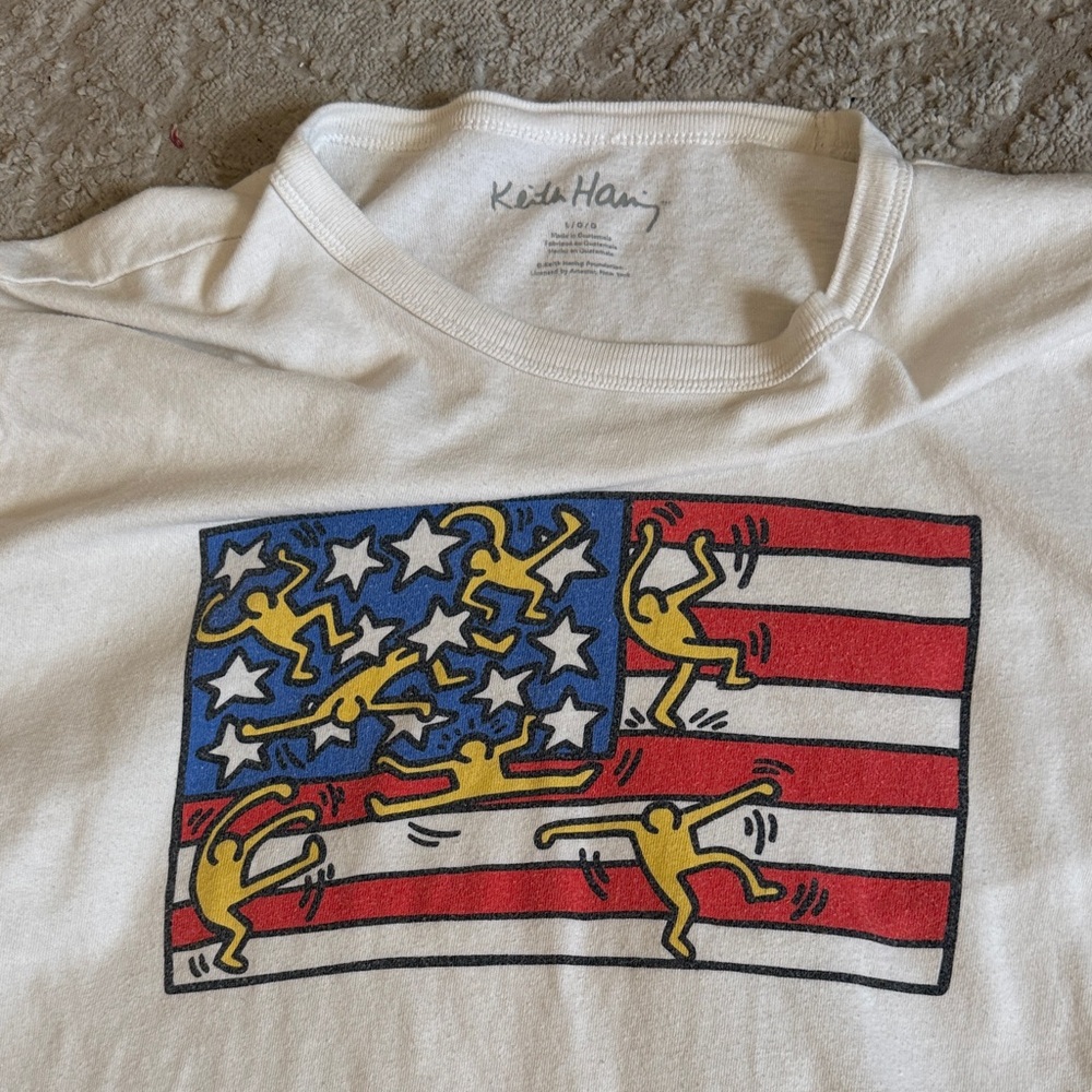 Keith Haring Graphic T-Shirt size L